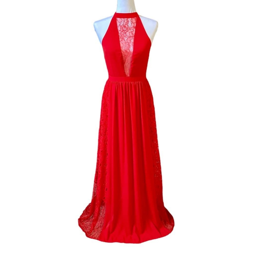 Express Lace Maxi Dress